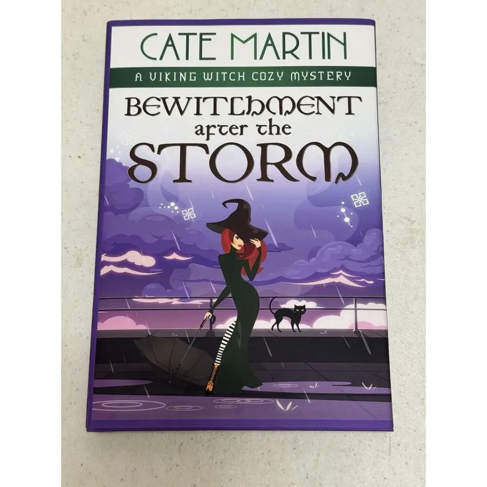 NEW Cate Martin A Viking Witch Cozy Mystery Hardcover Lot of 9